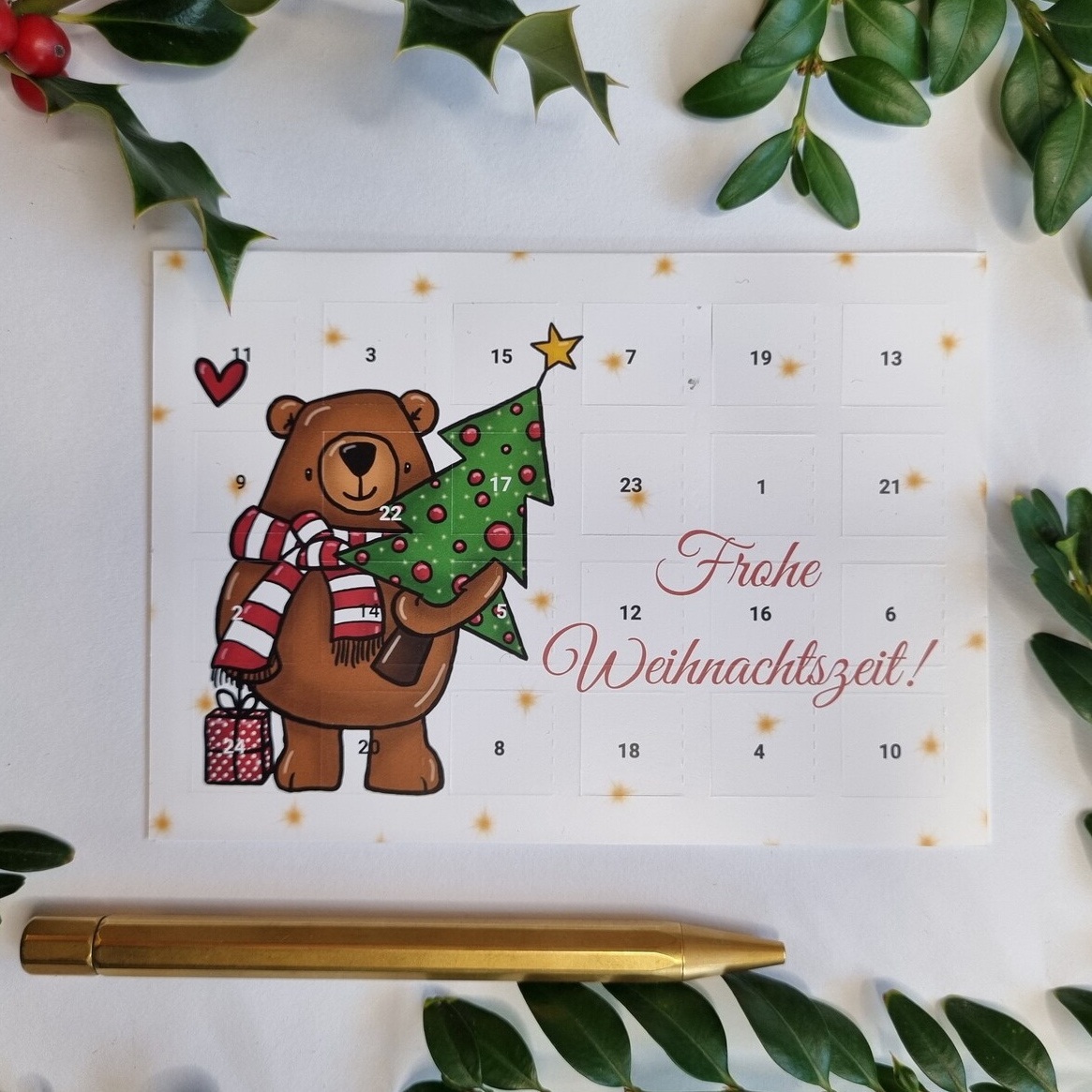 Adventskalender zum Verschicken