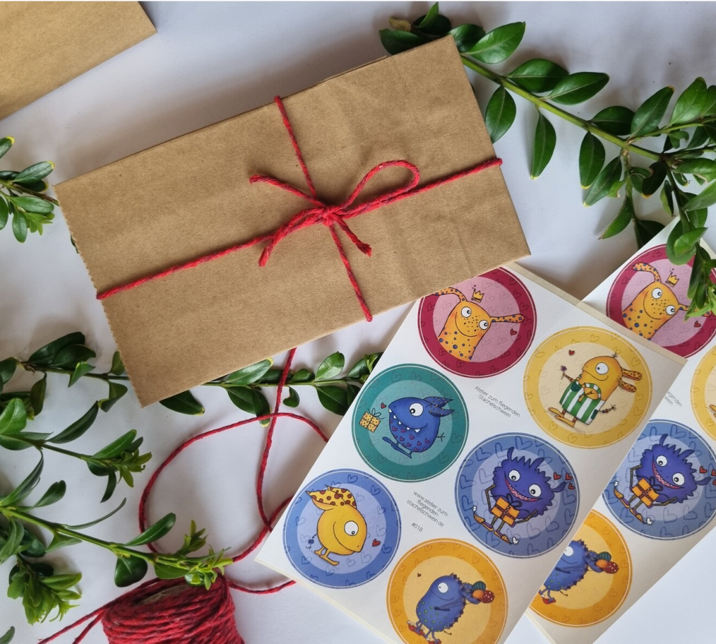 Sticker Aufkleber Monster