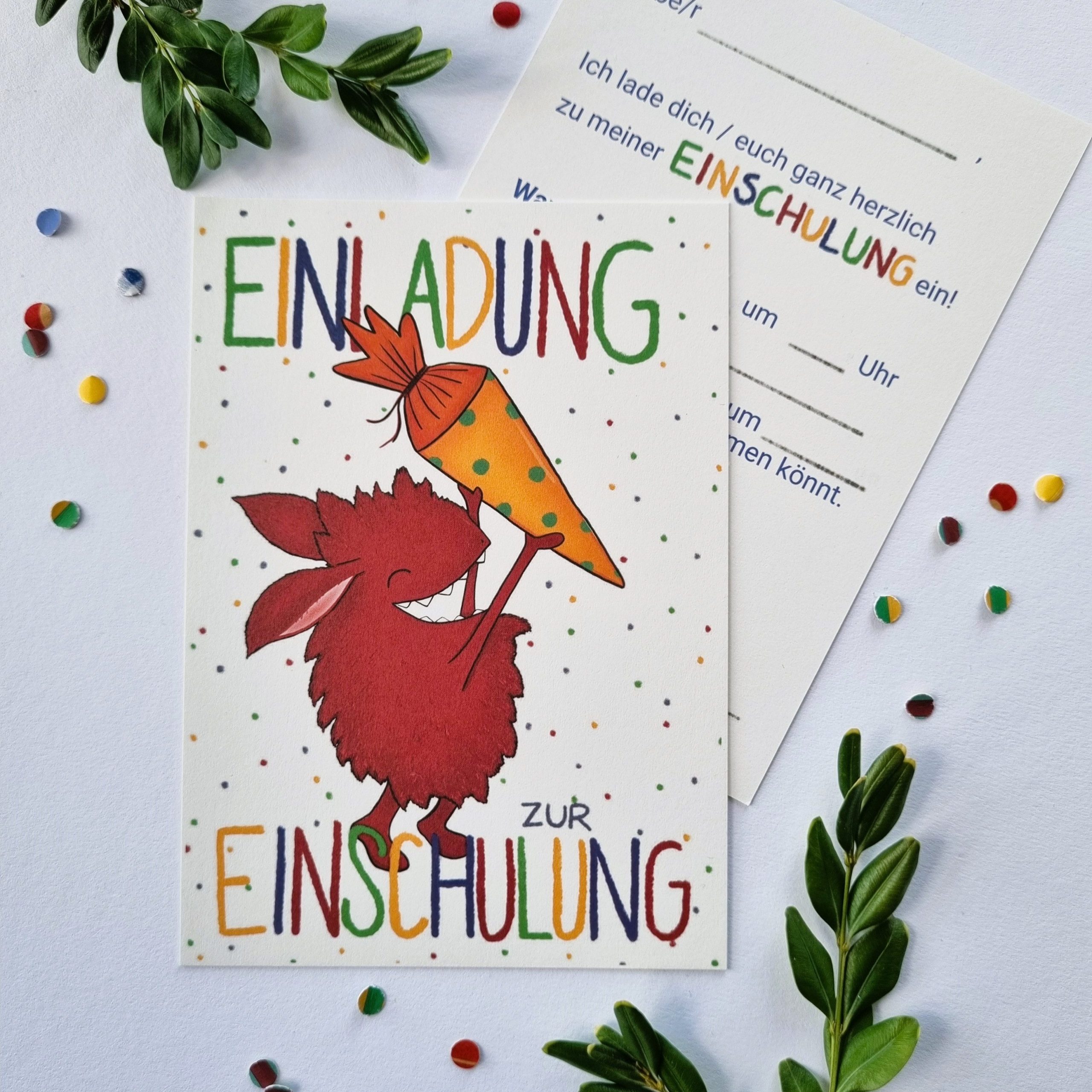 Einladung Einschulung