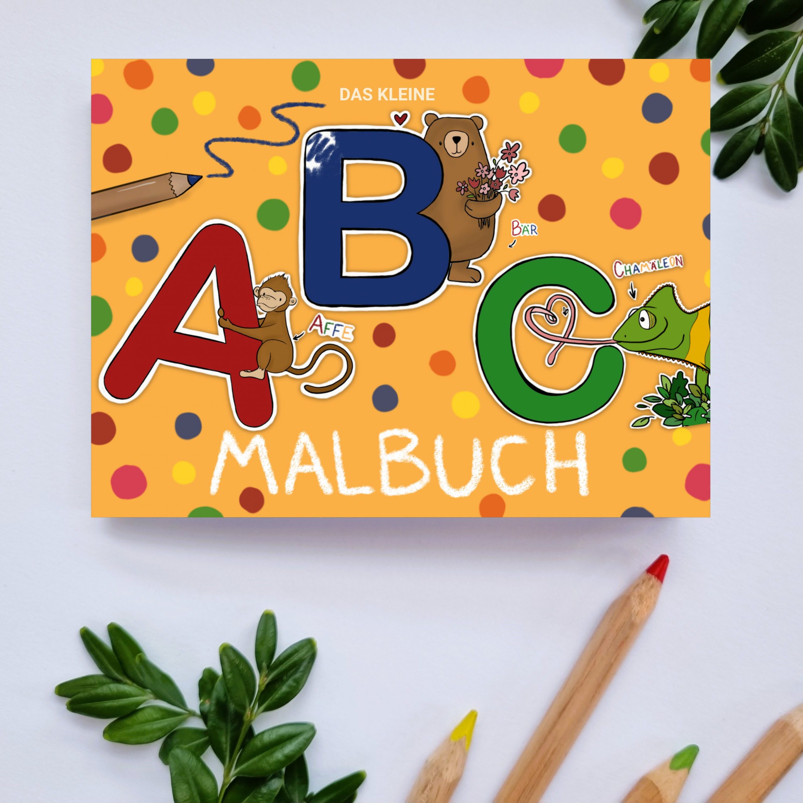  ABC Malbuch Kinder Einschulung Schultüte Alphabet