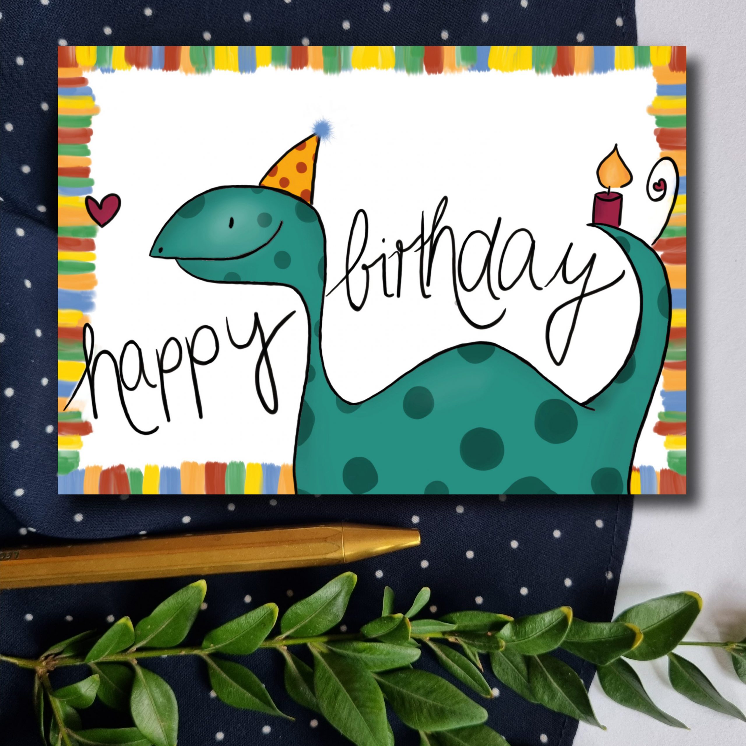 Dino Glückwunsch Geburtstag Karte