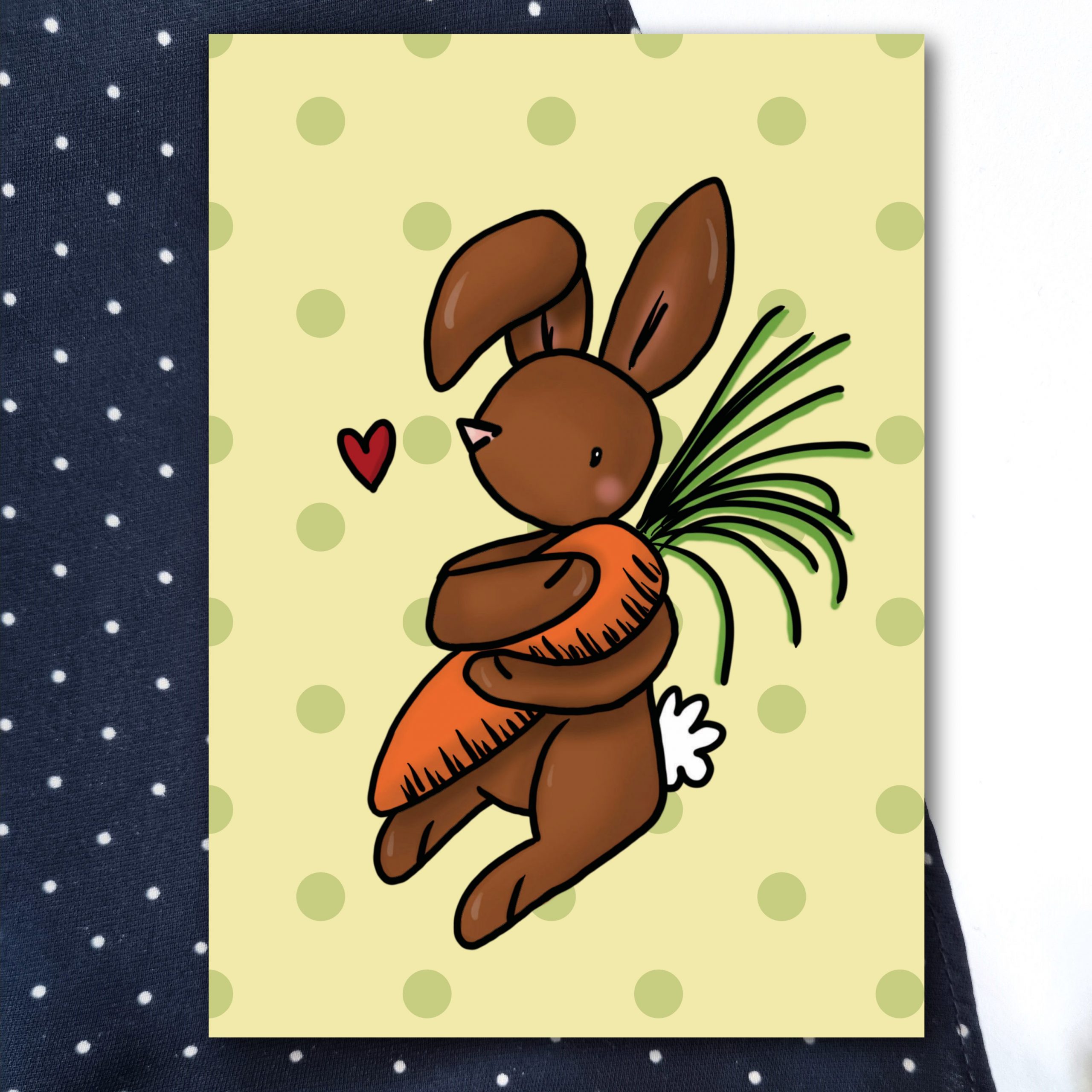 Osterkarte-Moehre-Hase